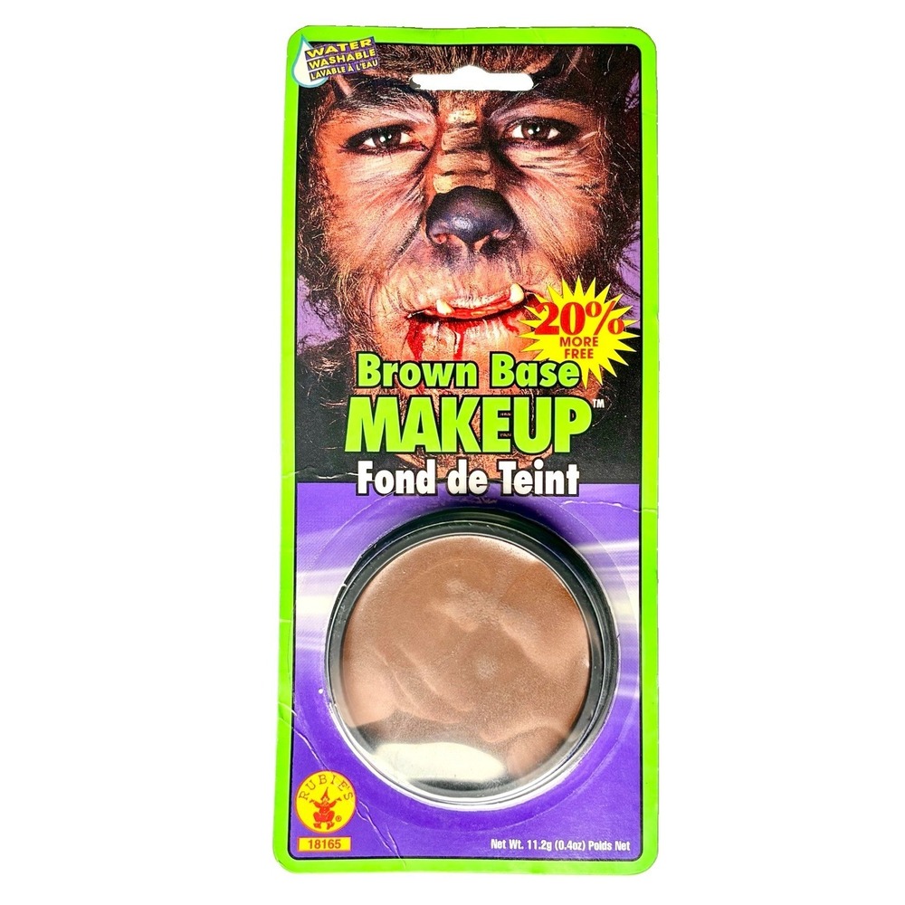 Rubies Brown Costume Makeup Base Halloween Werewolf Costume Face Paint 18165‎